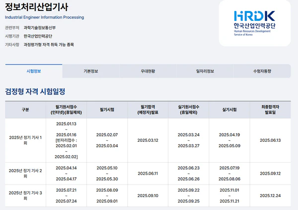 정보처리산업기사-자격