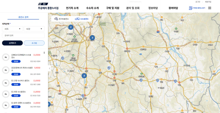 무공해차-통합누리집