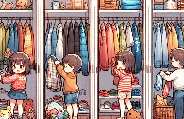 옷정리