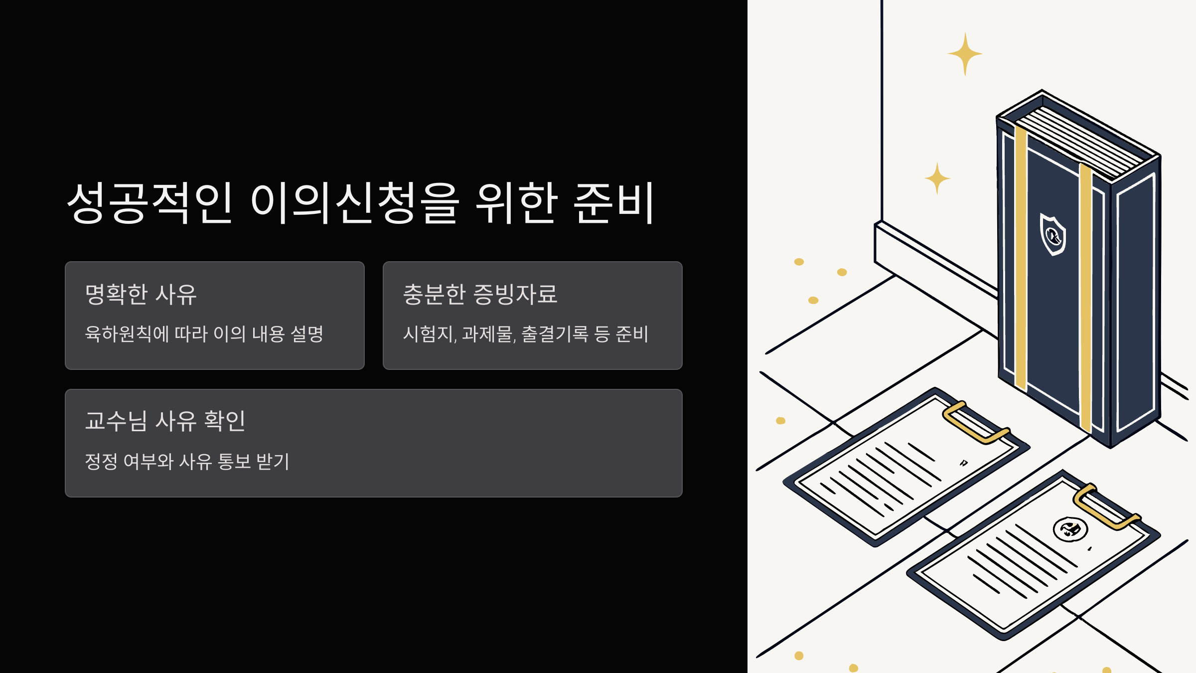 이의신청-준비