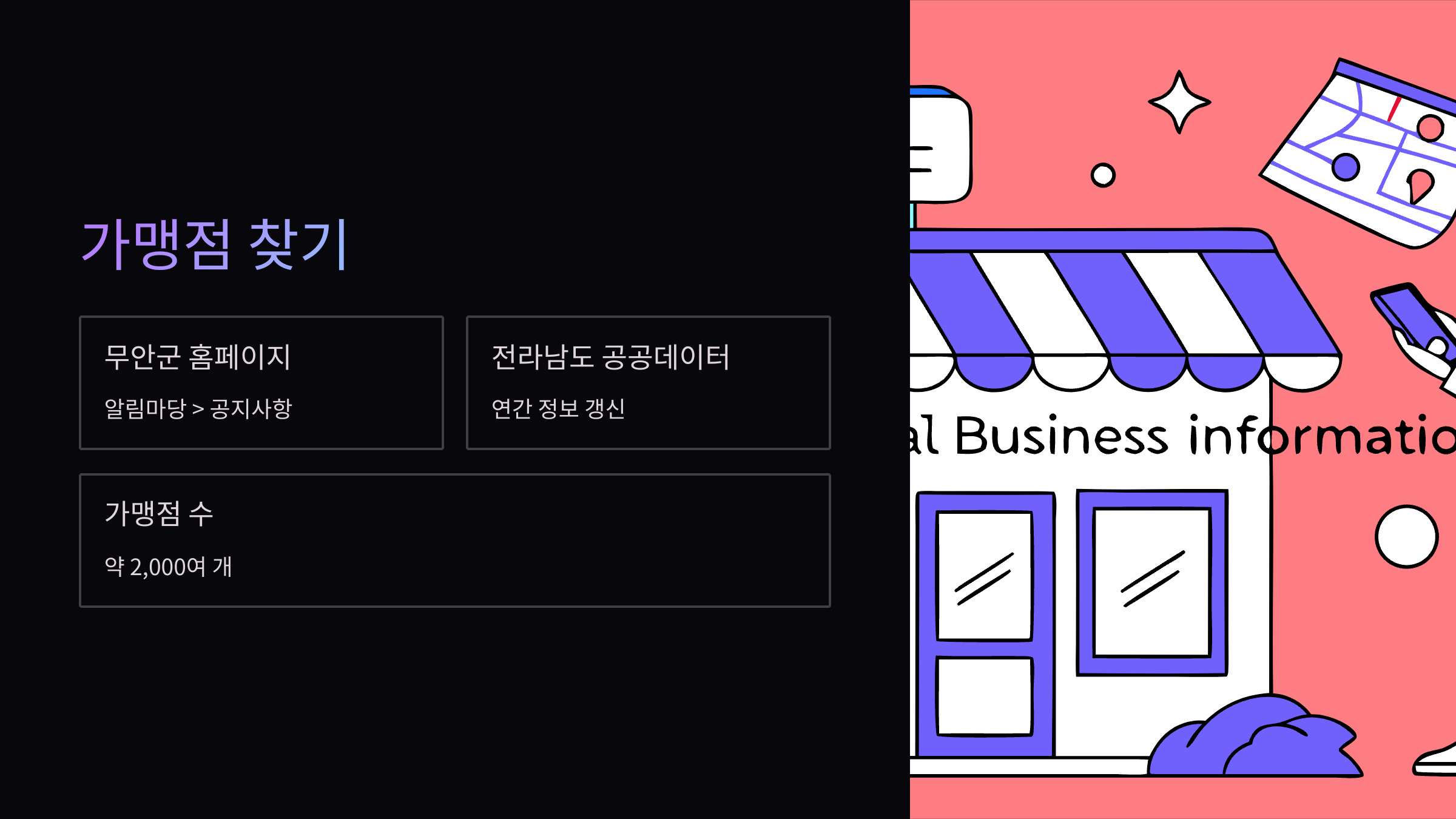 무안지역사랑상품권-가맹점