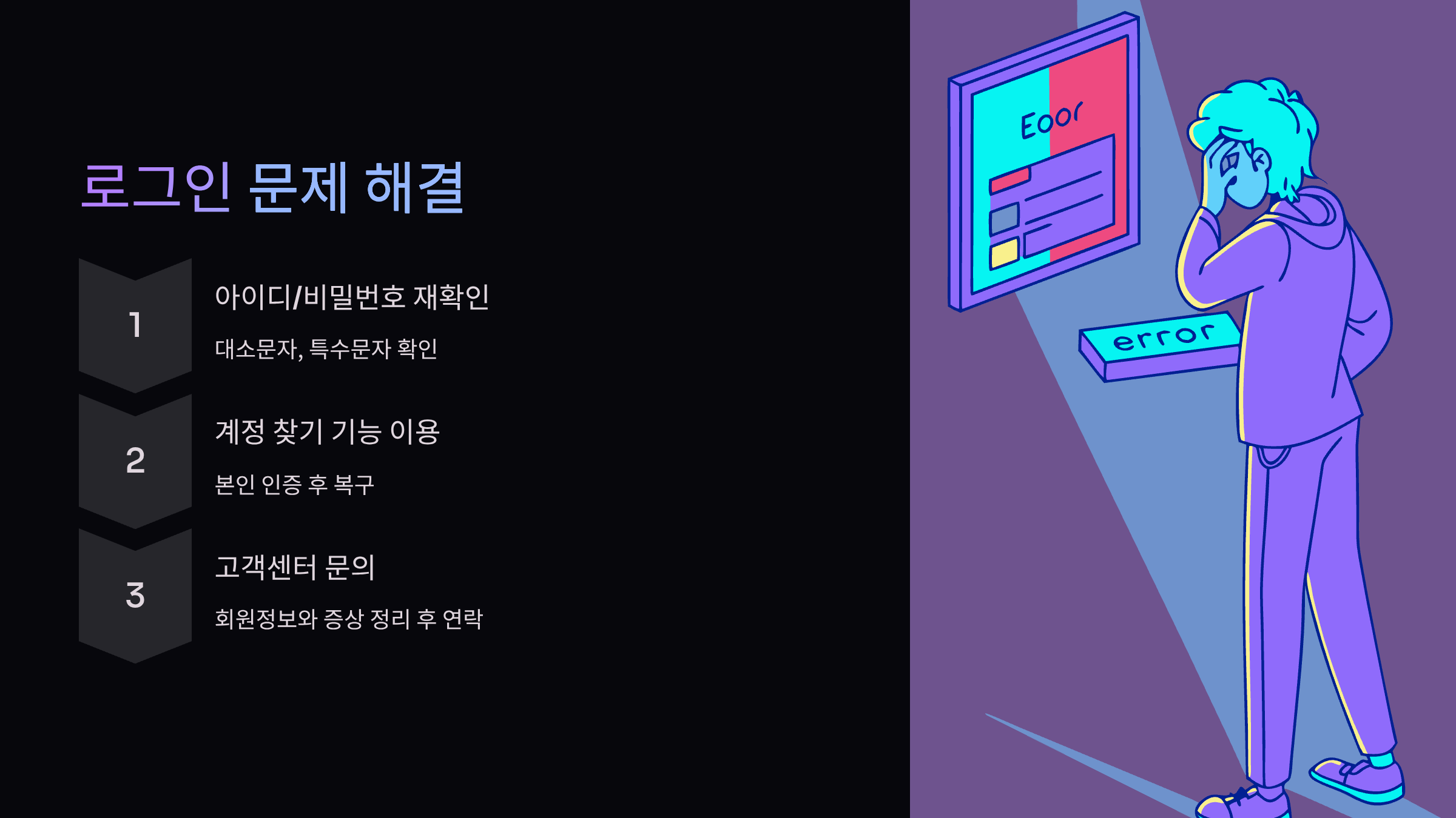 로그인-문제
