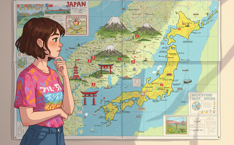 일본-여행지도