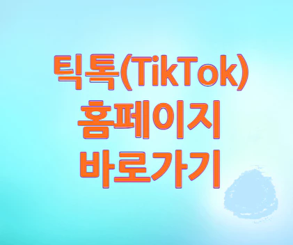 틱톡-바로가기