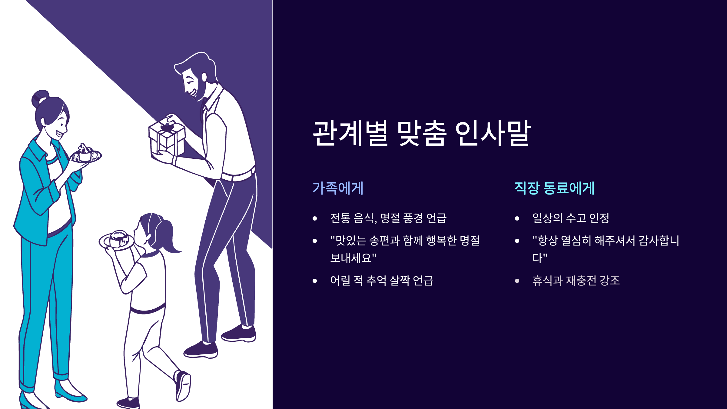 관계별-인사말