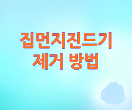 집먼지진드기-제거
