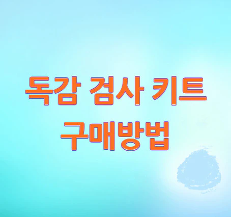 독감-검사-키트