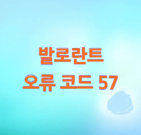 발로란트-오류-코드-57
