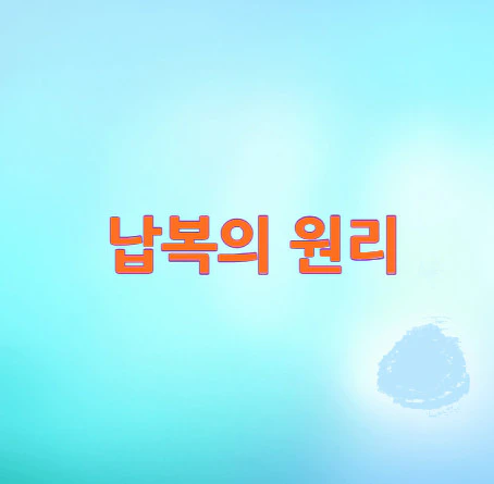 납복의-원리