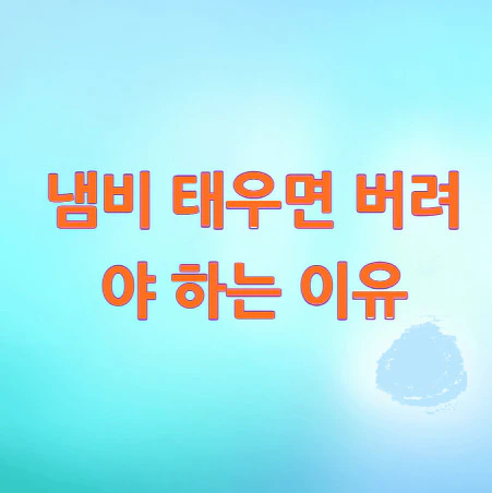 냄비-태우면