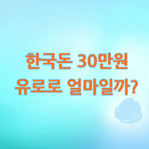 30만원-유로