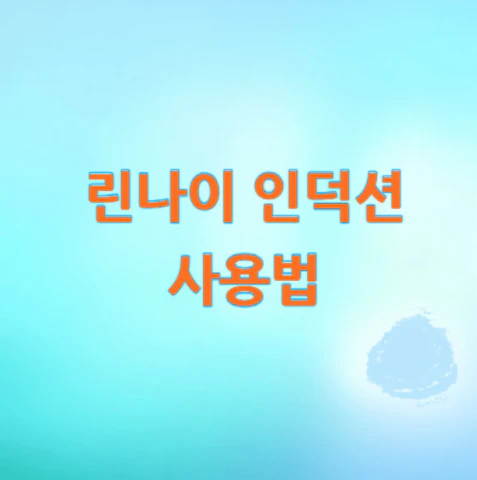 린나이-인덕션-사용법